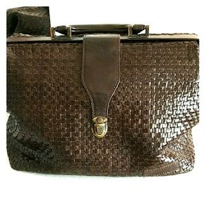 Helen Kaminski doctor style woven bag
